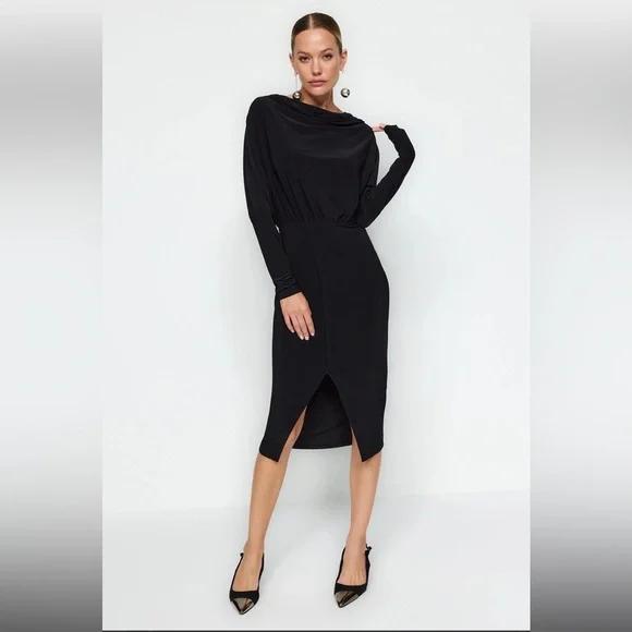 34 Fabulous chic black Dress - Picture 4 of 5